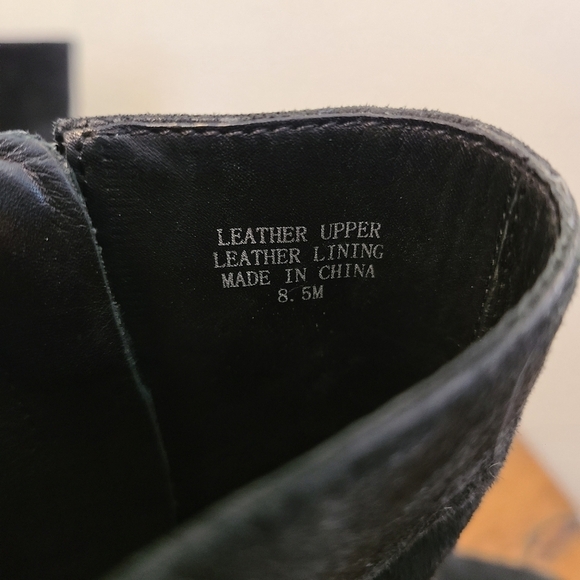 Pour la Victoire Ravel Suede Black & Blue Wedge Booties - Picture 12 of 15